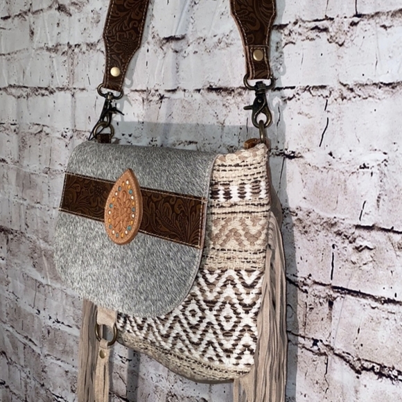 Myra Bag Handbags - MYRA WESTERN OVER THE SHOULDER CROSSBODY BAG